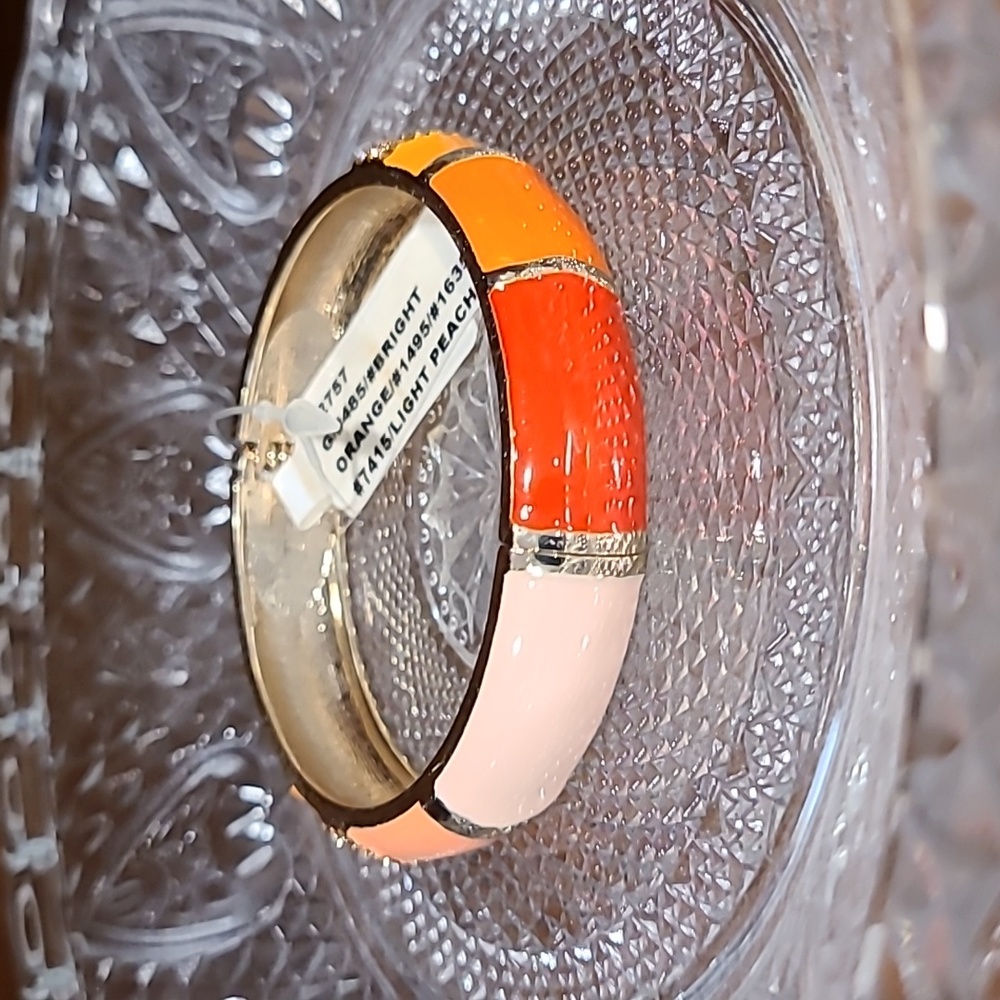 Orange bangle